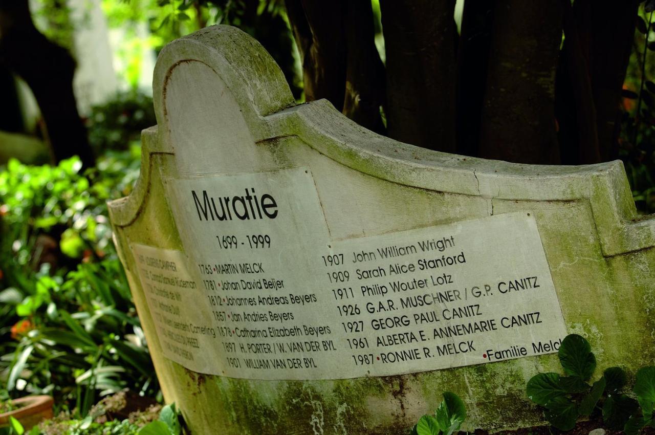 Muratie Wine Estate Stellenbosch Zewnętrze zdjęcie
